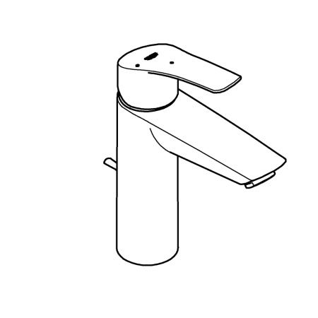 Смеситель для раковины с донным клапаном Grohe Eurosmart CoolStart  23393 30E (2339330E) хром 